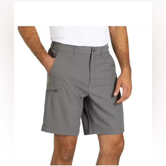 NWT Gerry Mens Elastic Comfort Waistband Stretch Fabric UPF 30+ Tech Shorts - Picture 1 of 5